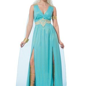 Medieval goddess costume